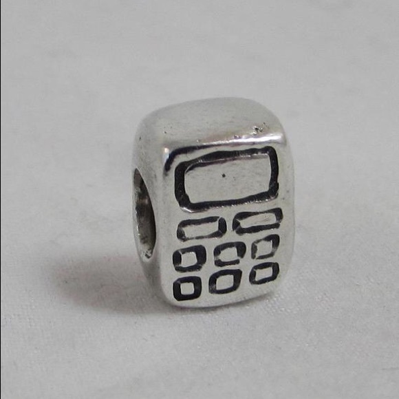 Pandora Retired Cell phone Charm - Picture 1 of 3